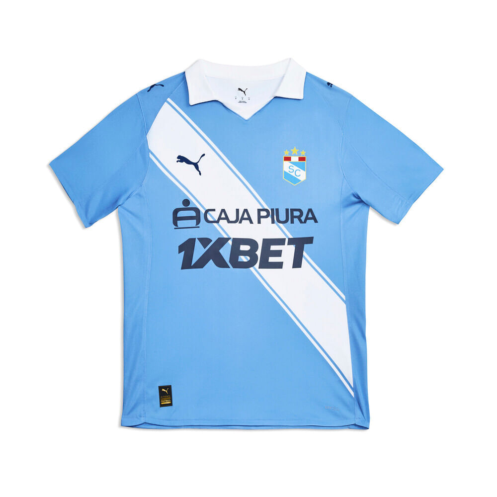 Camiseta Deportiva Puma Hombre Sporting Cristal Home 713768 01 Celeste
