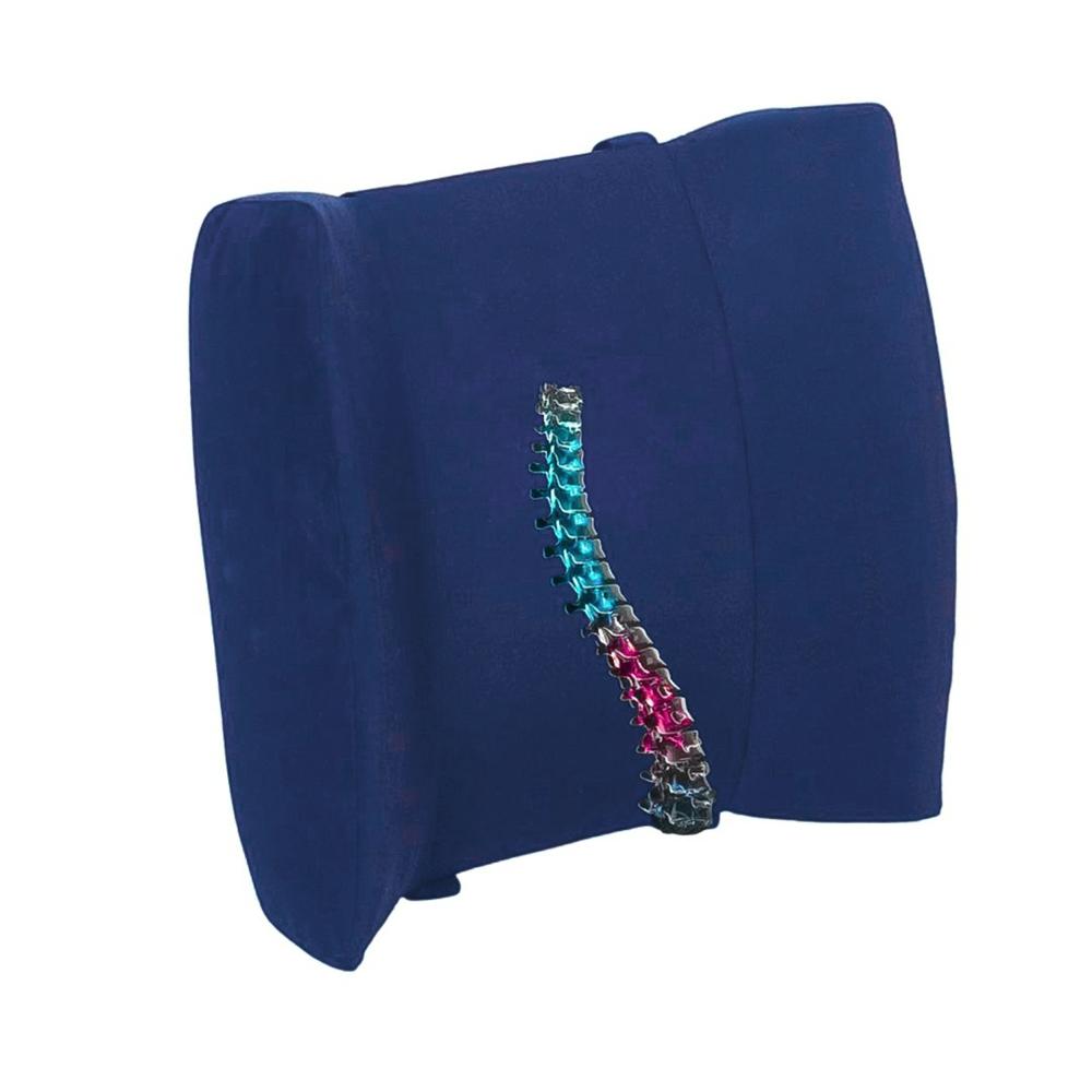 Cojín Ergonómico Lumbar Azul