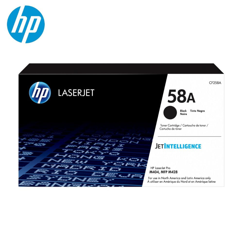 TONER HP CF258A 58A  L.J.P M404 NEGRO ORIGINAL