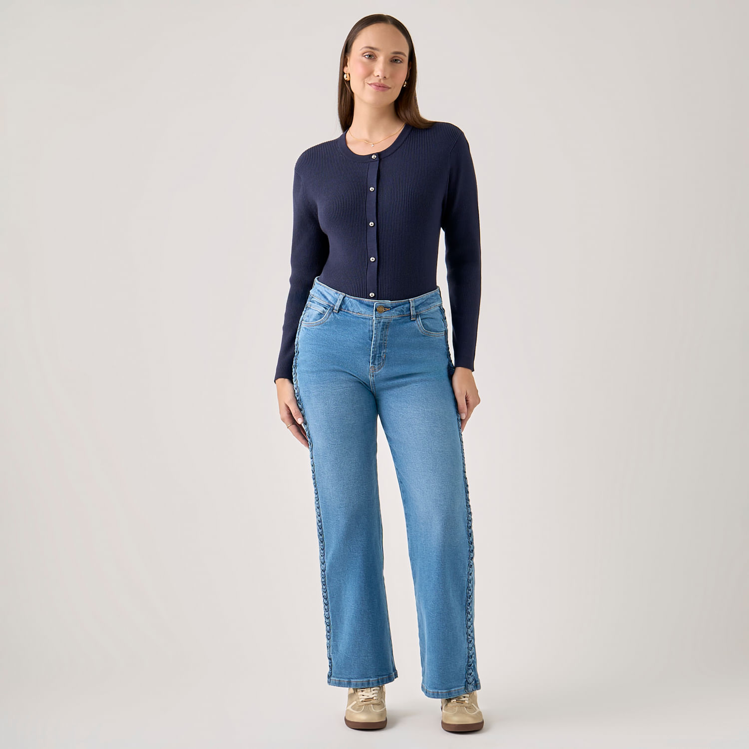 Jean Mujer Madison Straight Trenzas