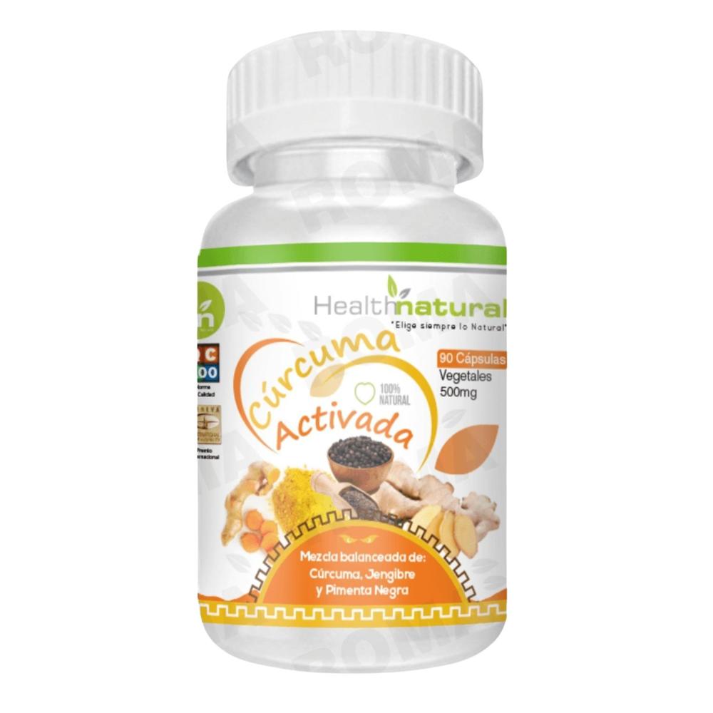 CÚRCUMA ACTIVADA HEALTHNATURAL 500MG