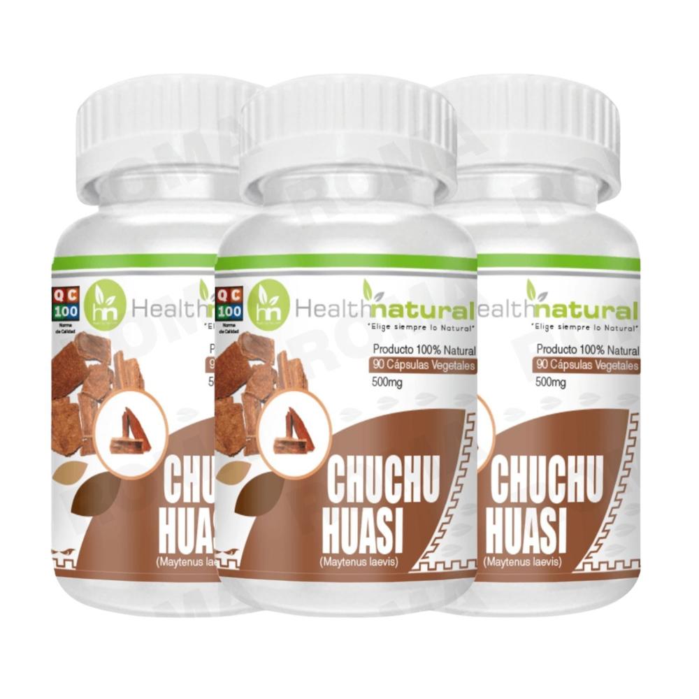 PACK 3 CHUCHUHUASI HEALTHNATURAL 1500MG