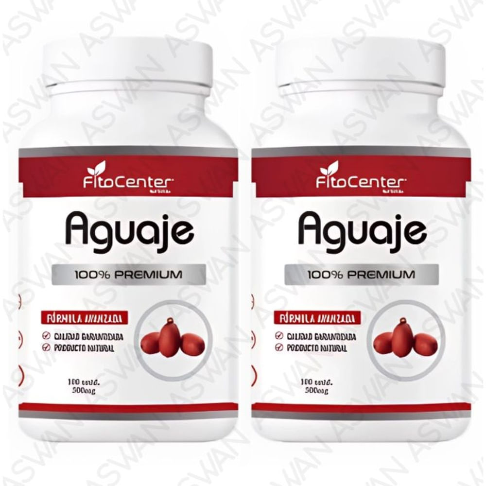 Pack de 2 Aguaje Formula Avanzada 100 unidades 500mg