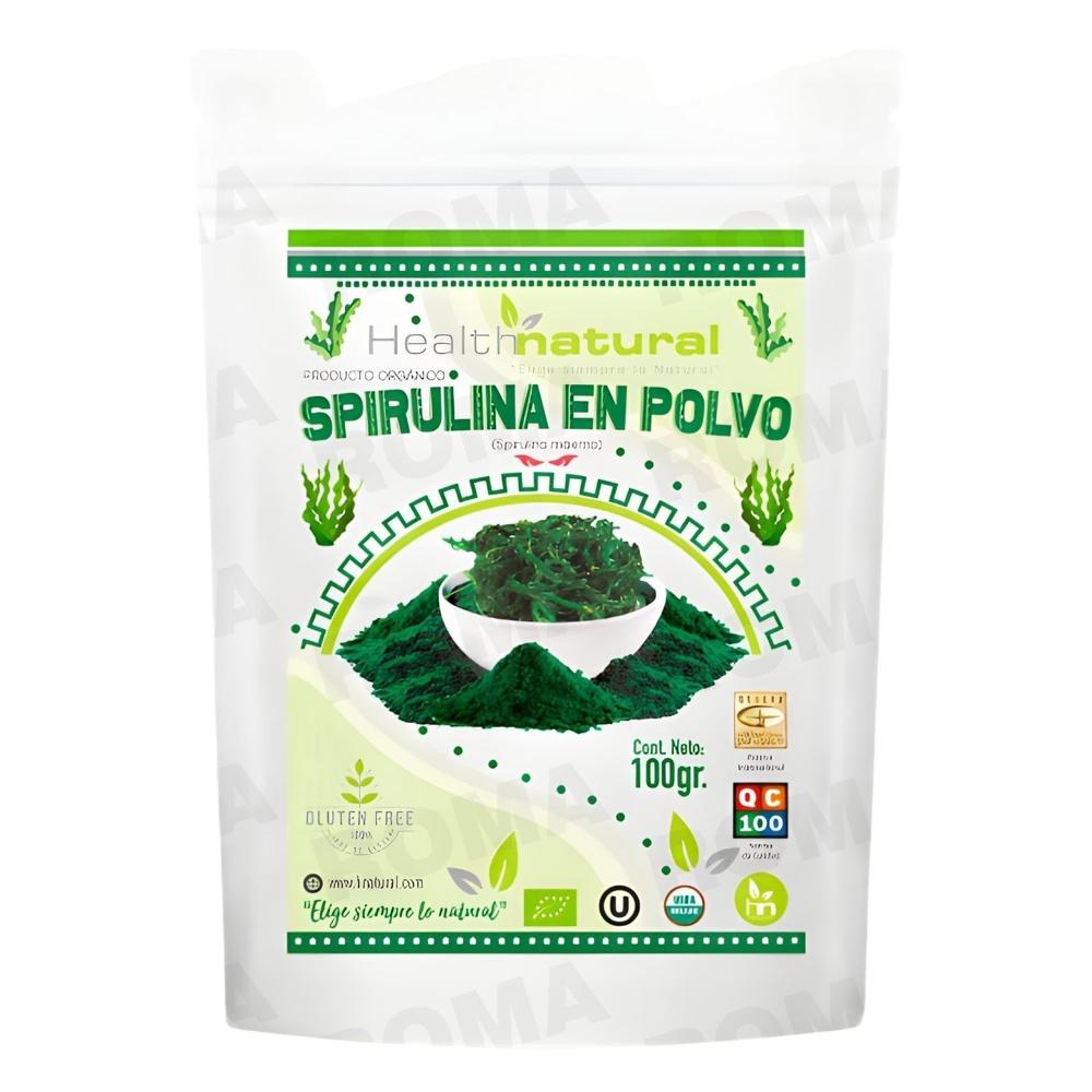 SPIRULINA EN POLVO 100G HEALTHNATURAL