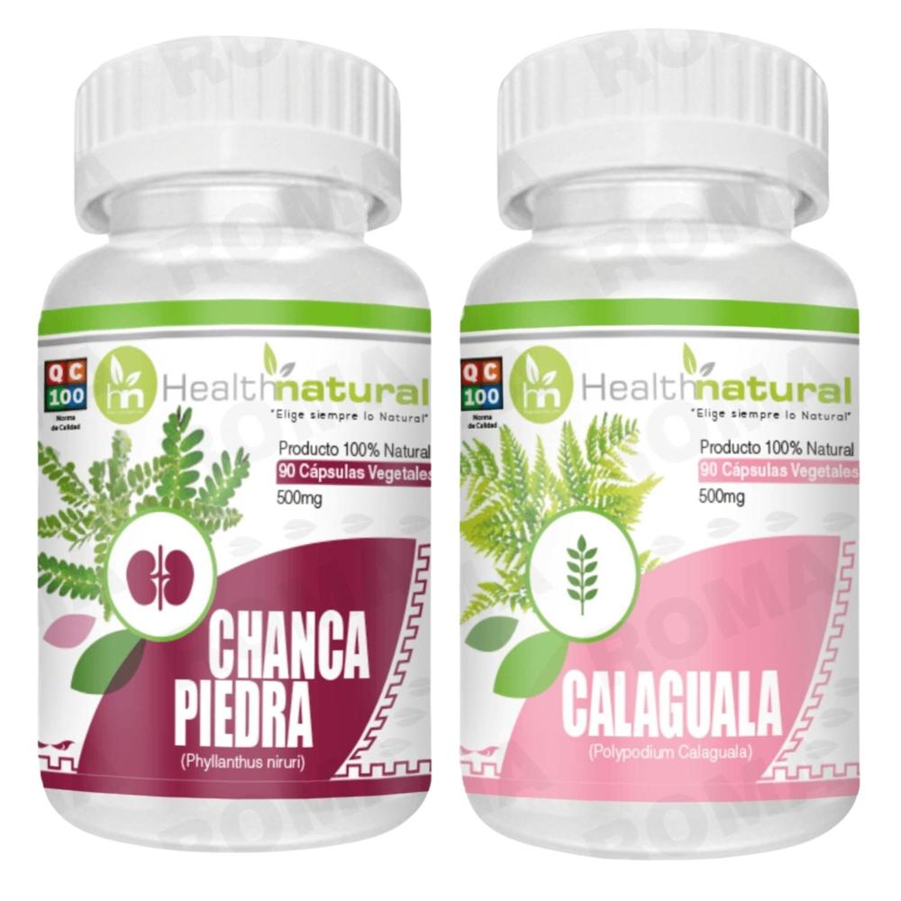 CHANCA PIEDRA HEALTHNATURAL 500MG + CALAGUALA HEALTHNATURAL 500MG
