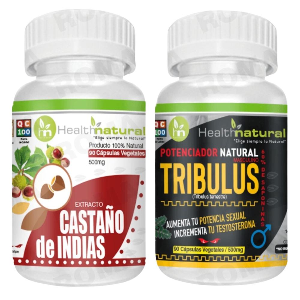 CASTAÑO DE INDIAS HEALTHNATURAL + TRIBULUS TERRESTRE HEALTHNATURAL
