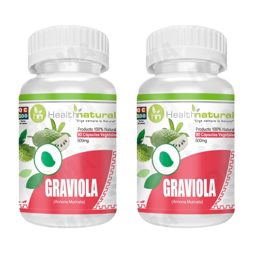 PACK 2 GRAVIOLA HEALTHNATURAL 1000MG