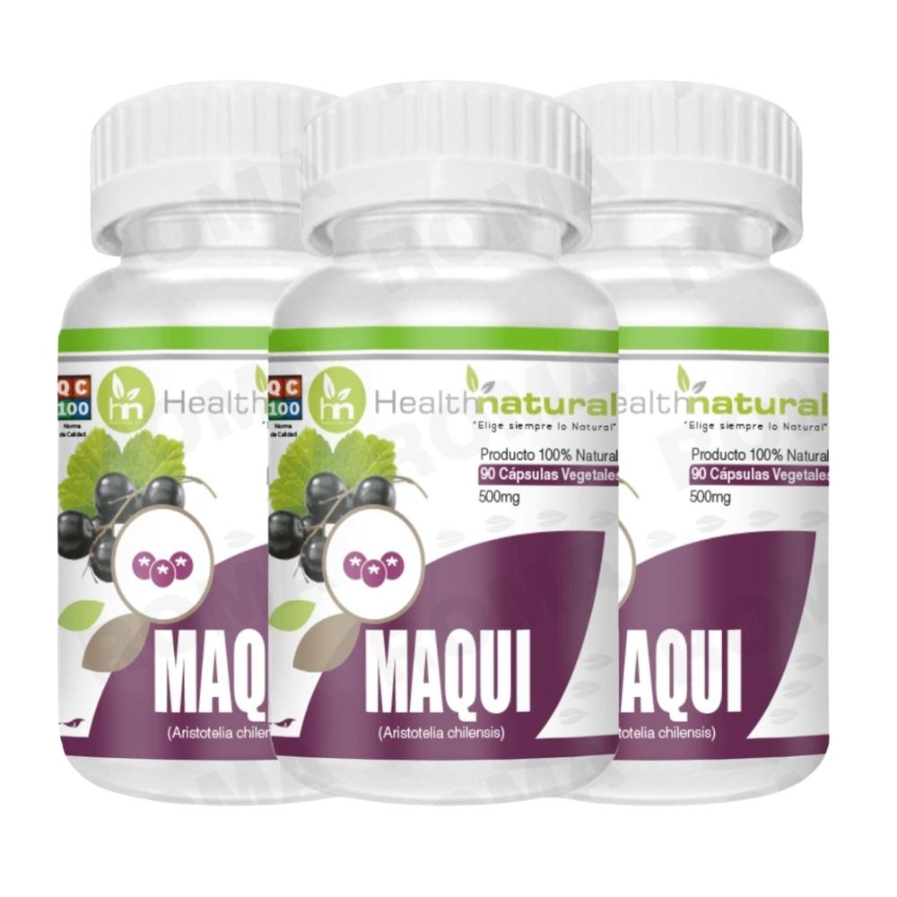 PACK 3 MAQUI HEALTHNATURAL 1500MG