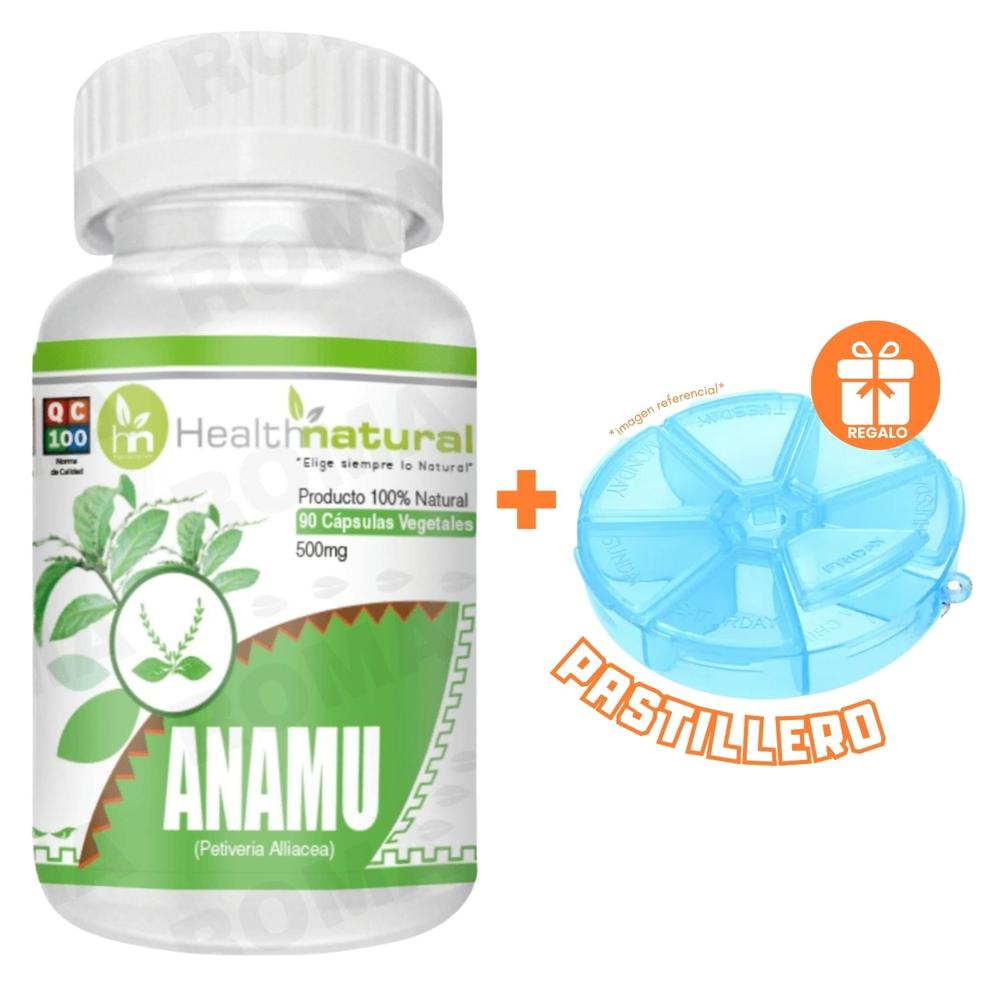 ANAMU HEALTHNATURAL 500MG + REGALO PASTILLERO