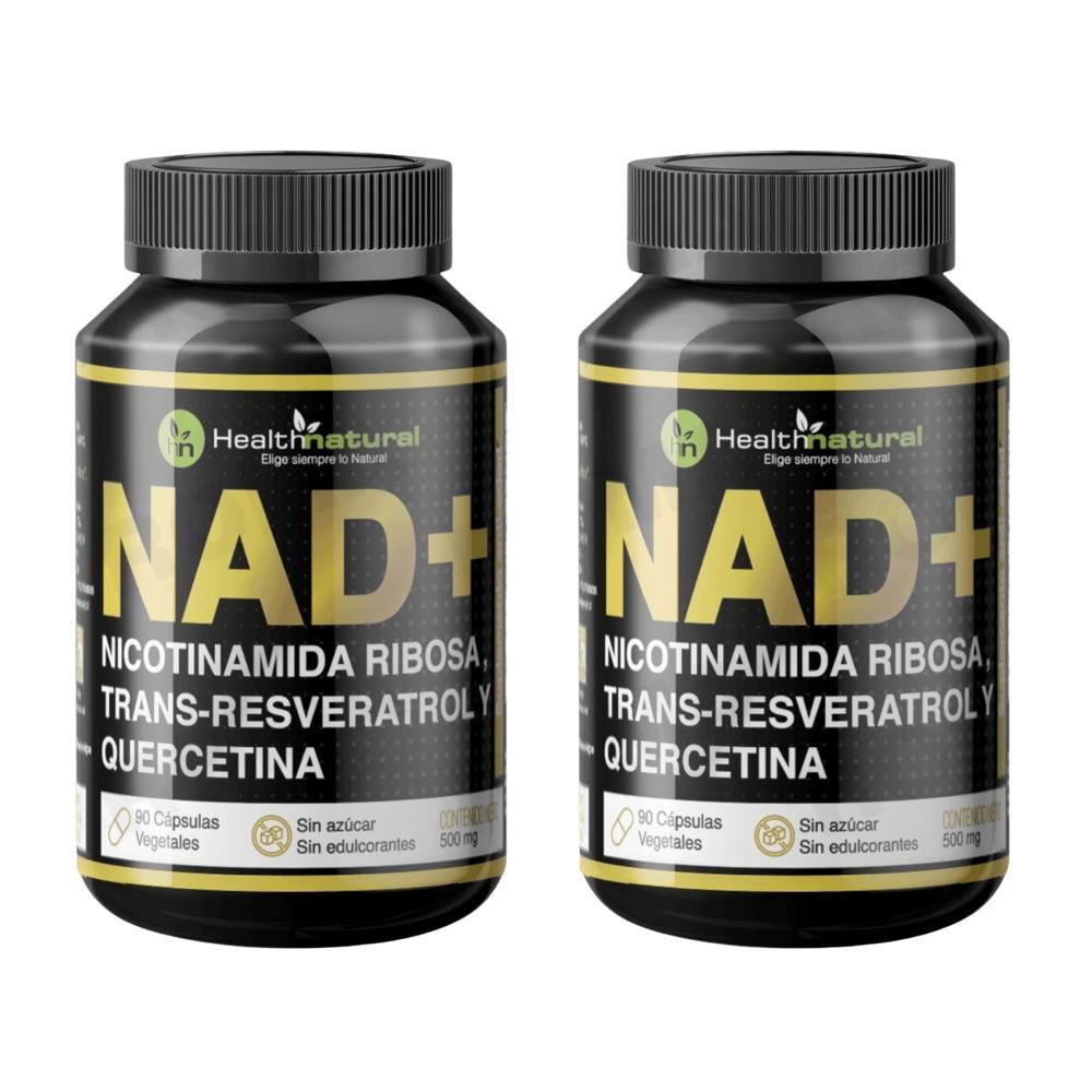 PACK 2 NAD+ HEALTHNATURAL 1000MG