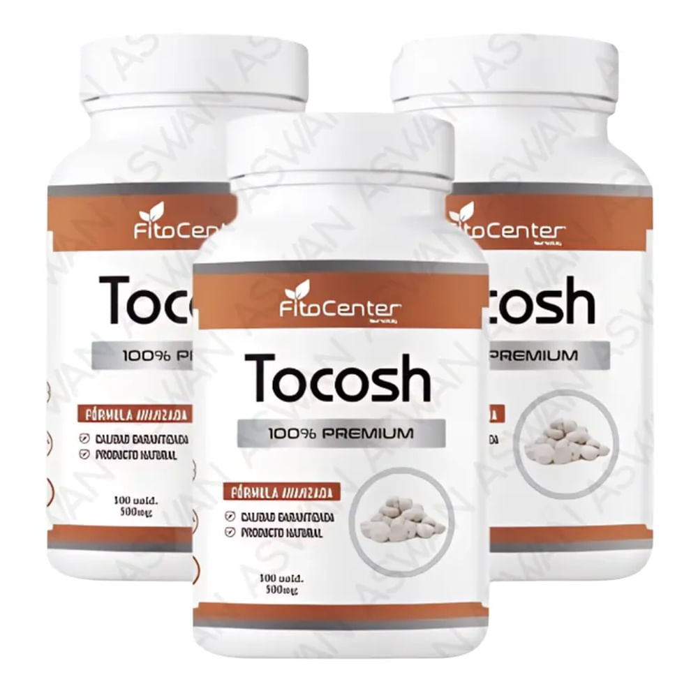 Pack de 3 Tocosh Formula Avanzada 100 unidades 500mg