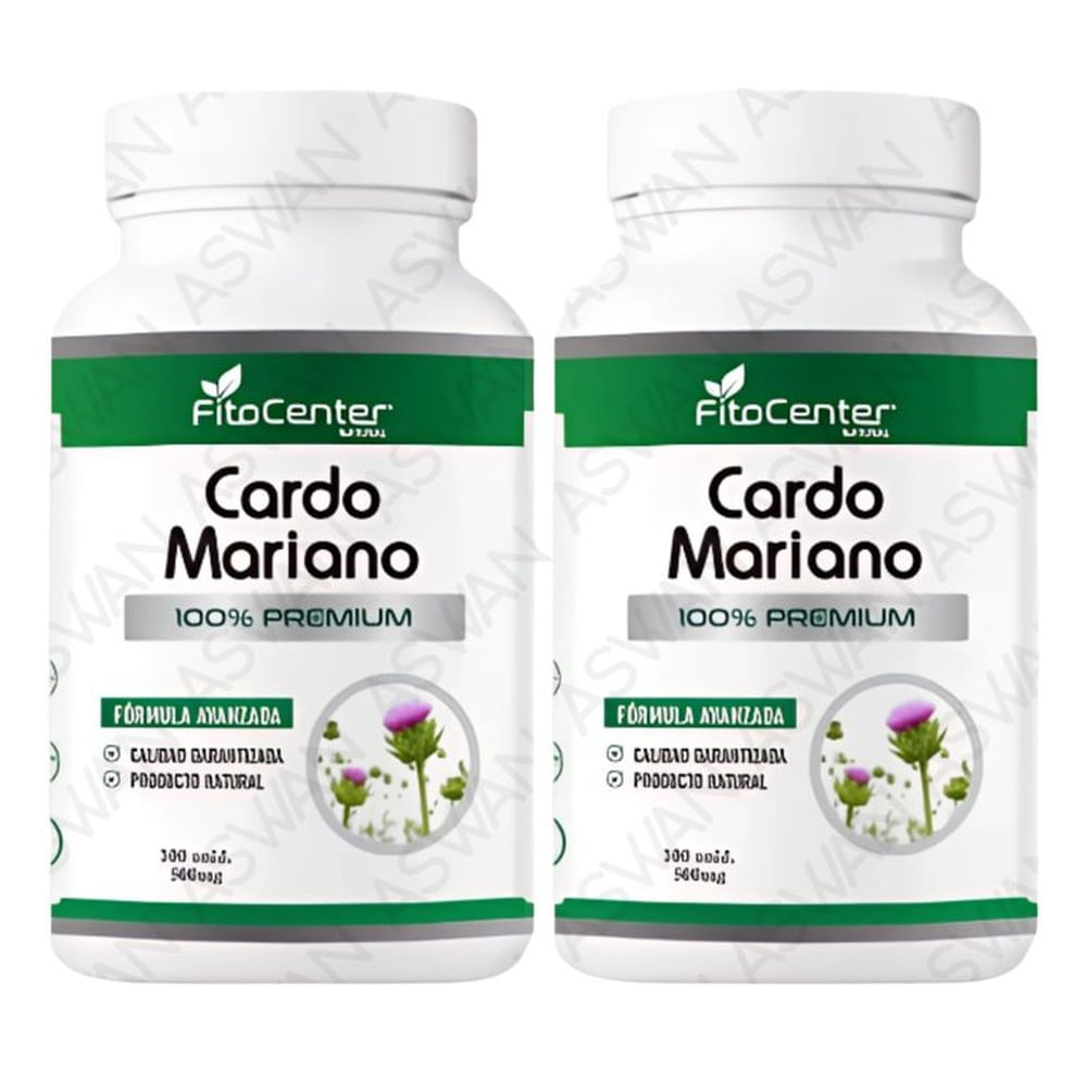 Pack de 2 Cardo Mariano Formula Avanzada 100 unidades 500mg