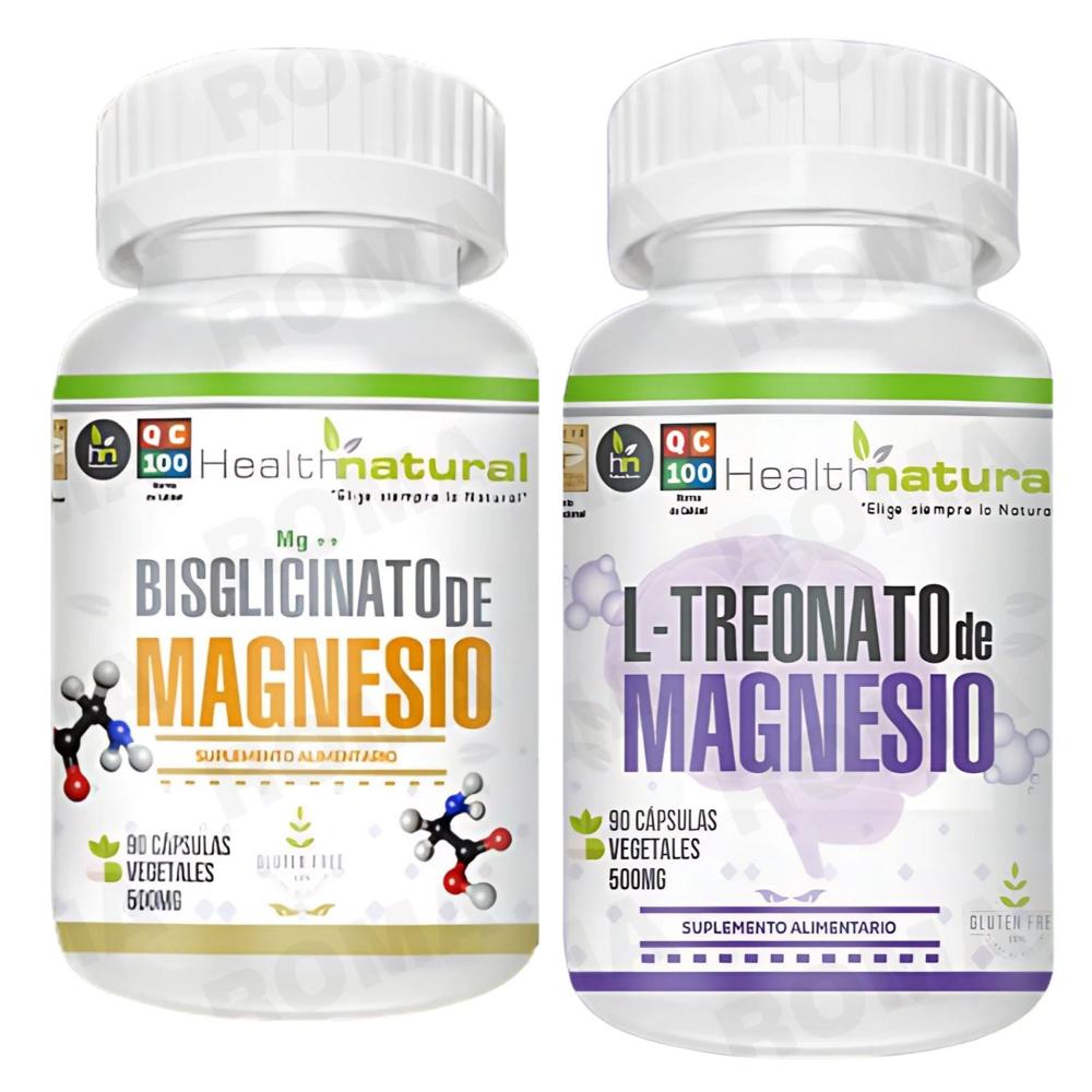 BISGLICINATO MAGNESIO + L-TREONATO MAGNESIO HEALTHNATURAL