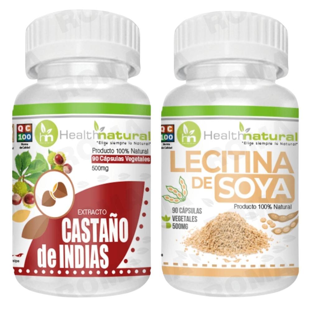 CASTAÑO DE INDIAS HEALTHNATURAL + LECITINA DE SOYA HEALTHNATURAL