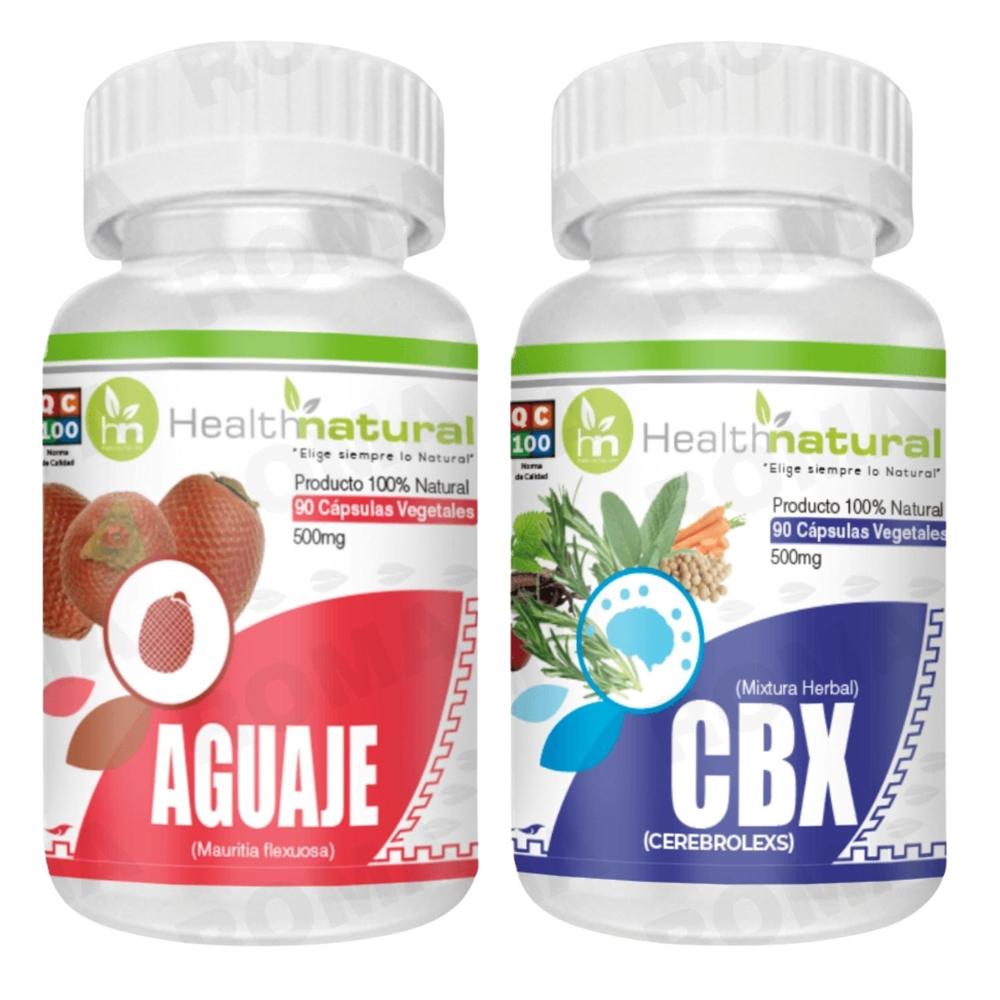AGUAJE HEALTHNATURAL 500MG + CBX(CEREBROLEXS) HEALTHNATURAL 500MG