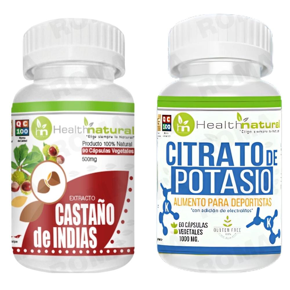 CASTAÑO DE INDIAS HEALTHNATURAL + CITRATO DE POTASIO HEALTHNATURAL