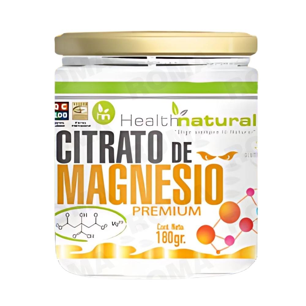 CITRATO DE MAGNESIO PREMIUM HEALTHNATURAL 180GR