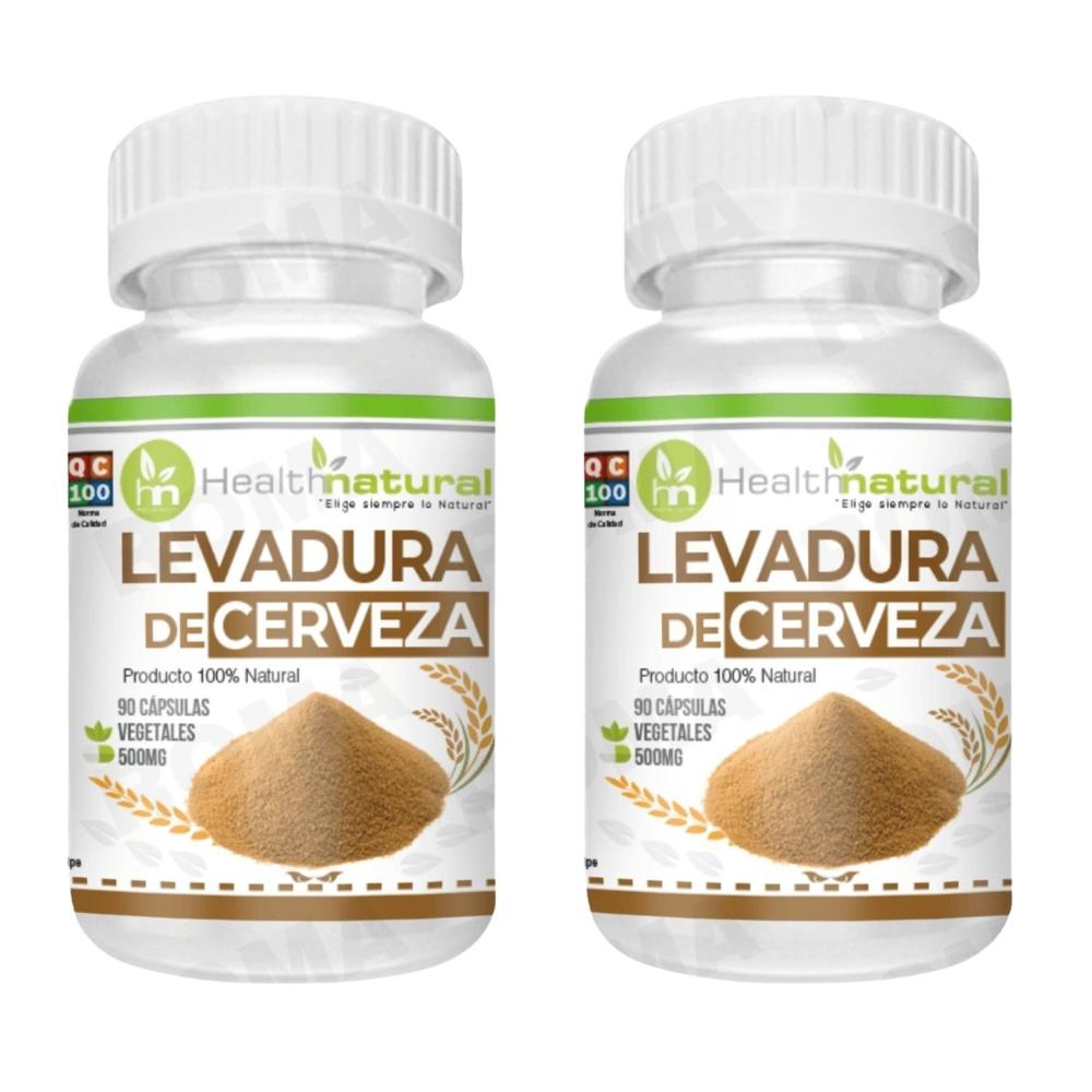 PACK 2 LEVADURA DE CERVEZA HEALTHNATURAL 1000MG