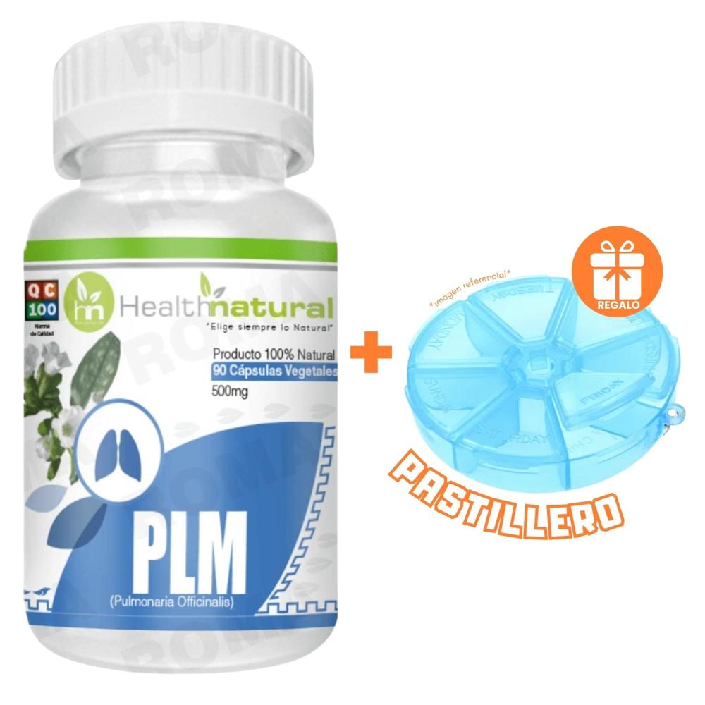 PLM(PULMONARIA) HEALTHNATURAL 500MG + REGALO PASTILLERO
