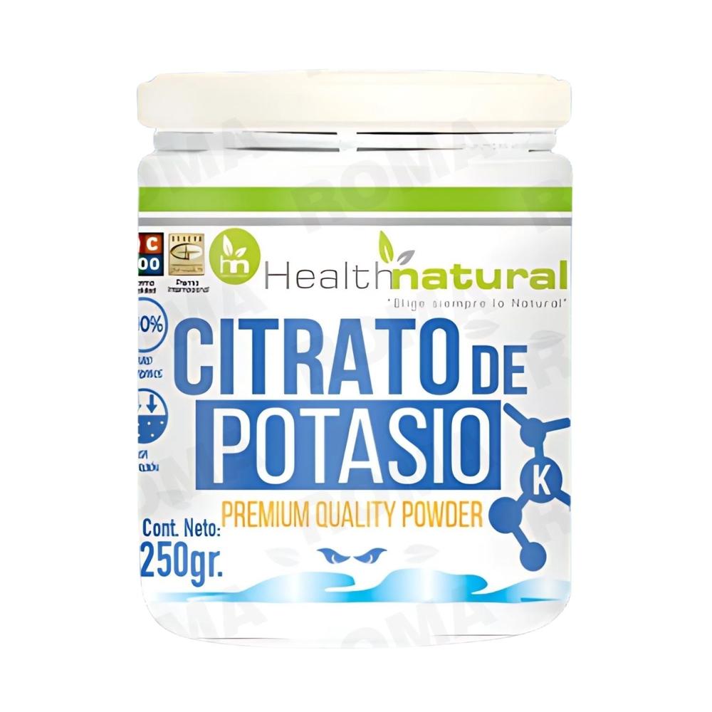 CITRATO DE POTASIO PREMIUM HEALTHNATURAL 250GR