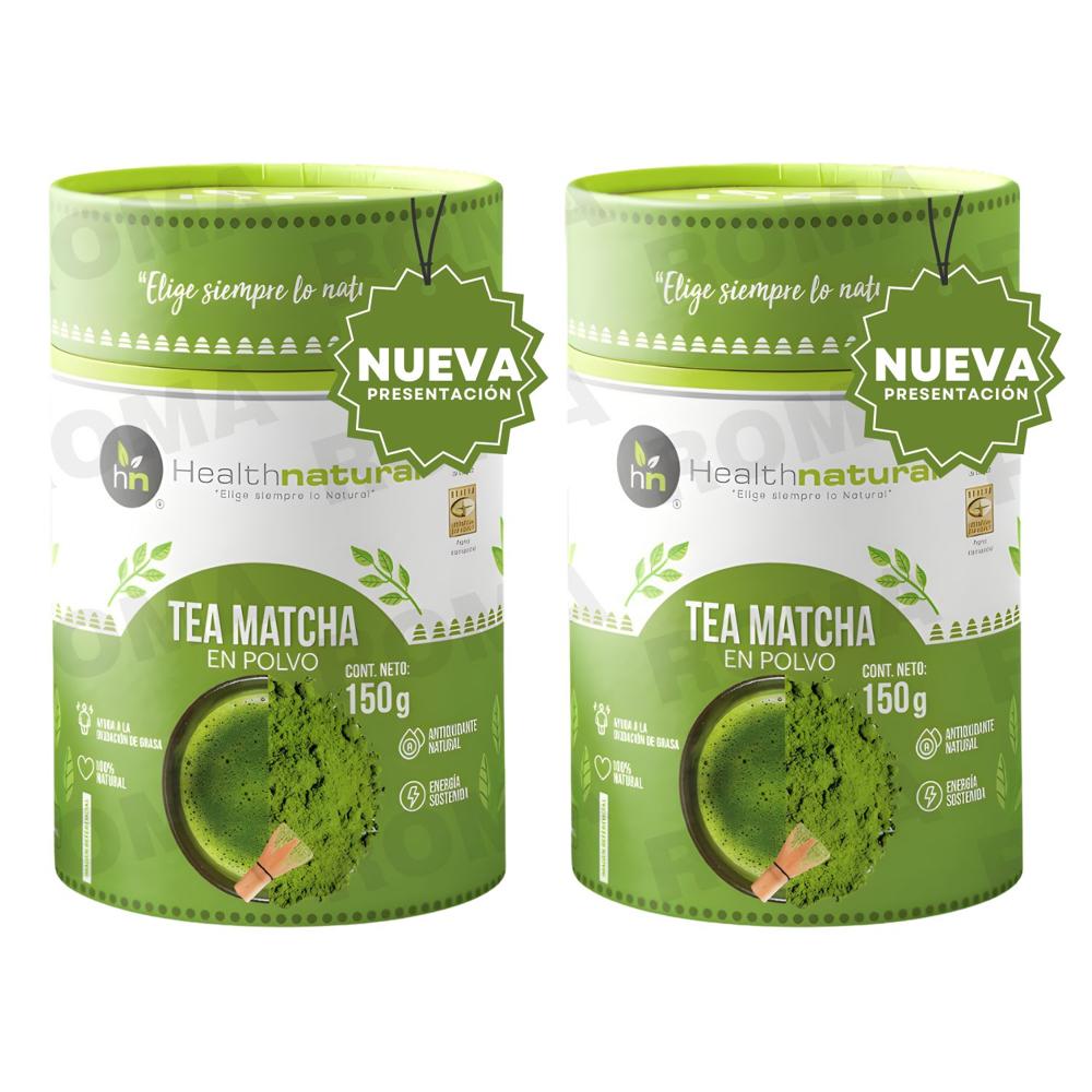 PACK 2 TÉ MATCHA 150G HEALTHNATURAL