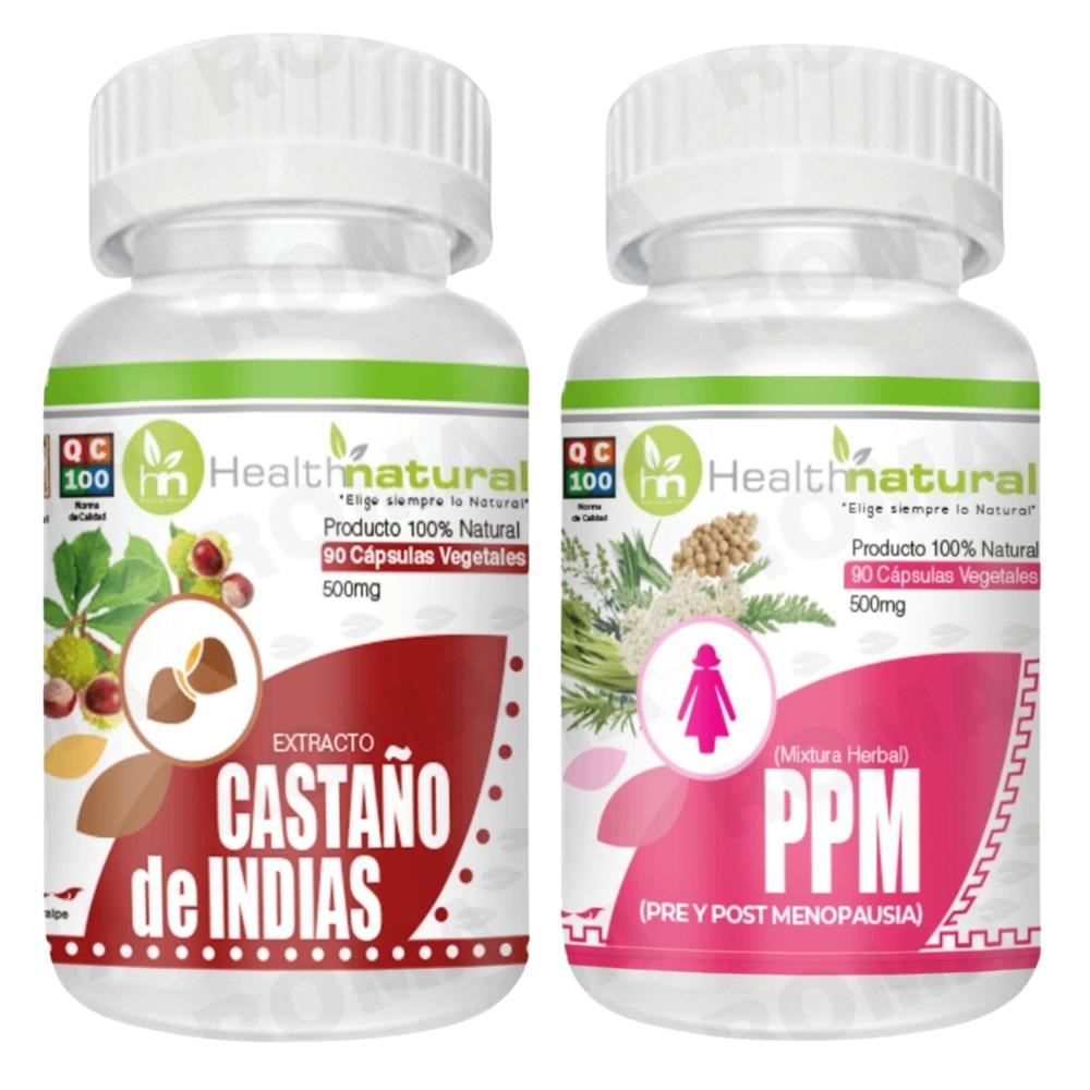 CASTAÑO DE INDIAS HEALTHNATURAL 500MG+ PPM(PRE Y POST MENOPAUSIA) HEALTHNATURAL 500MG