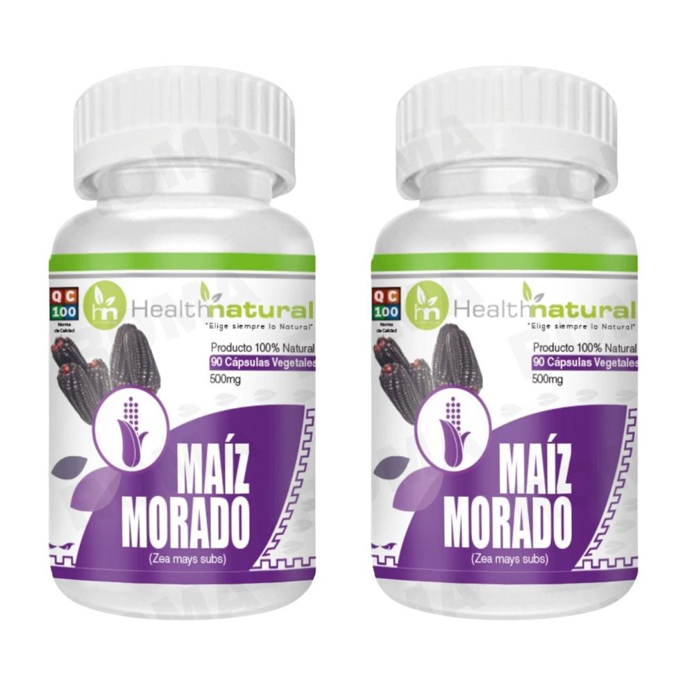 PACK 2 MAIZ MORADO HEALTHNATURAL 1000MG