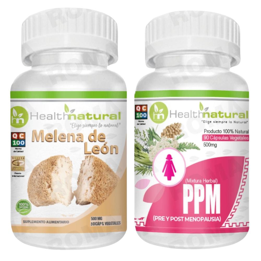 MELENA DE LEÓN HEALTHNATURAL 500MG + PPM(PRE Y POST MENOPAUSIA) HEALTHNATURAL 500MG