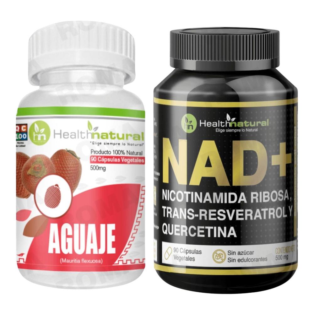 AGUAJE HEALTHNATURAL 500MG + NAD+  HEALTHNATURAL 500MG