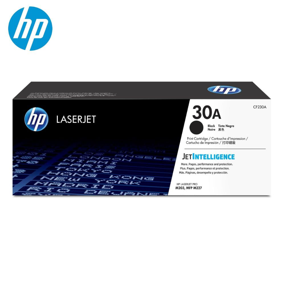 TONER HP 30A NEGRO CF230A LASERJET M203 M227 1600 PAGINAS ORIGINAL