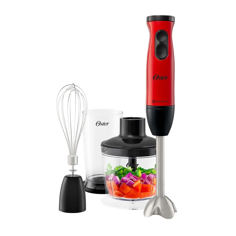 Batidora de inmersión Oster con cuchilla Quad FPSTHB460A