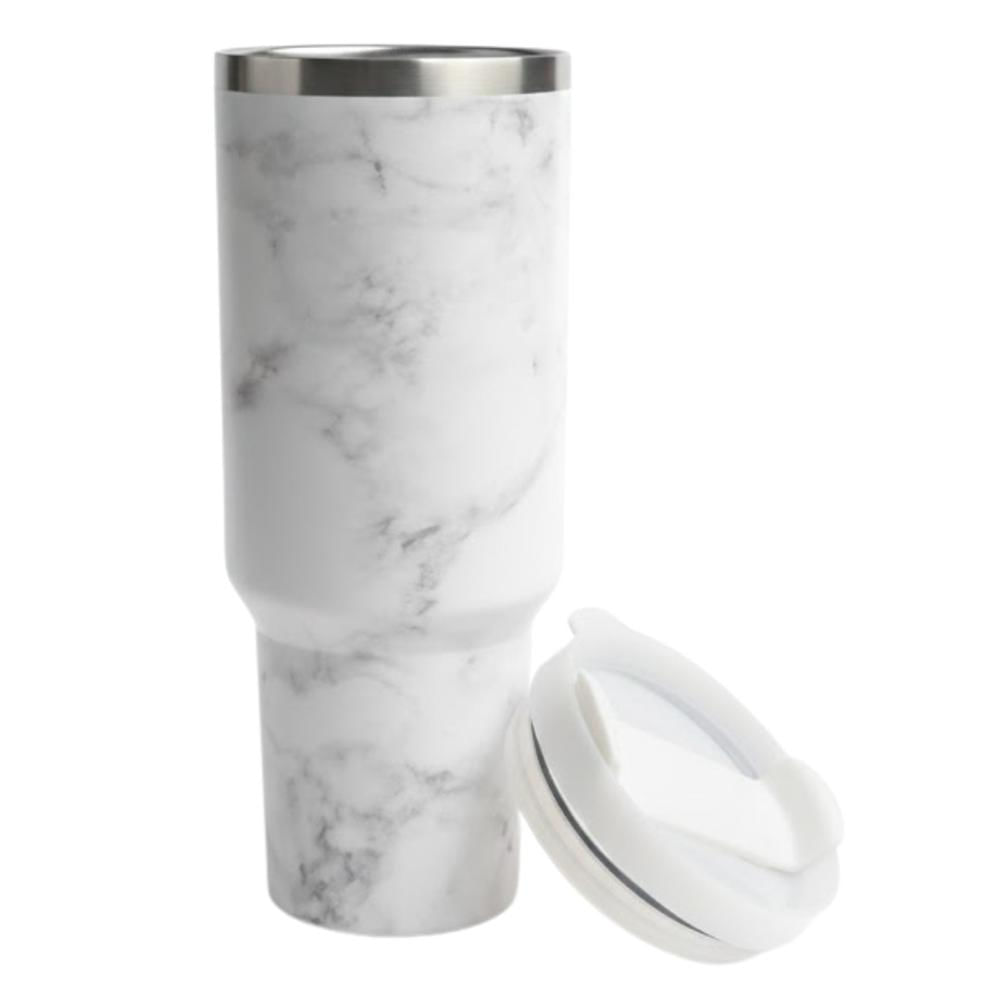 Vaso Térmico de Asa Portable Acero Inoxidable con Sorbete Pajilla Uso Diario y Personal 1 LT Stanley