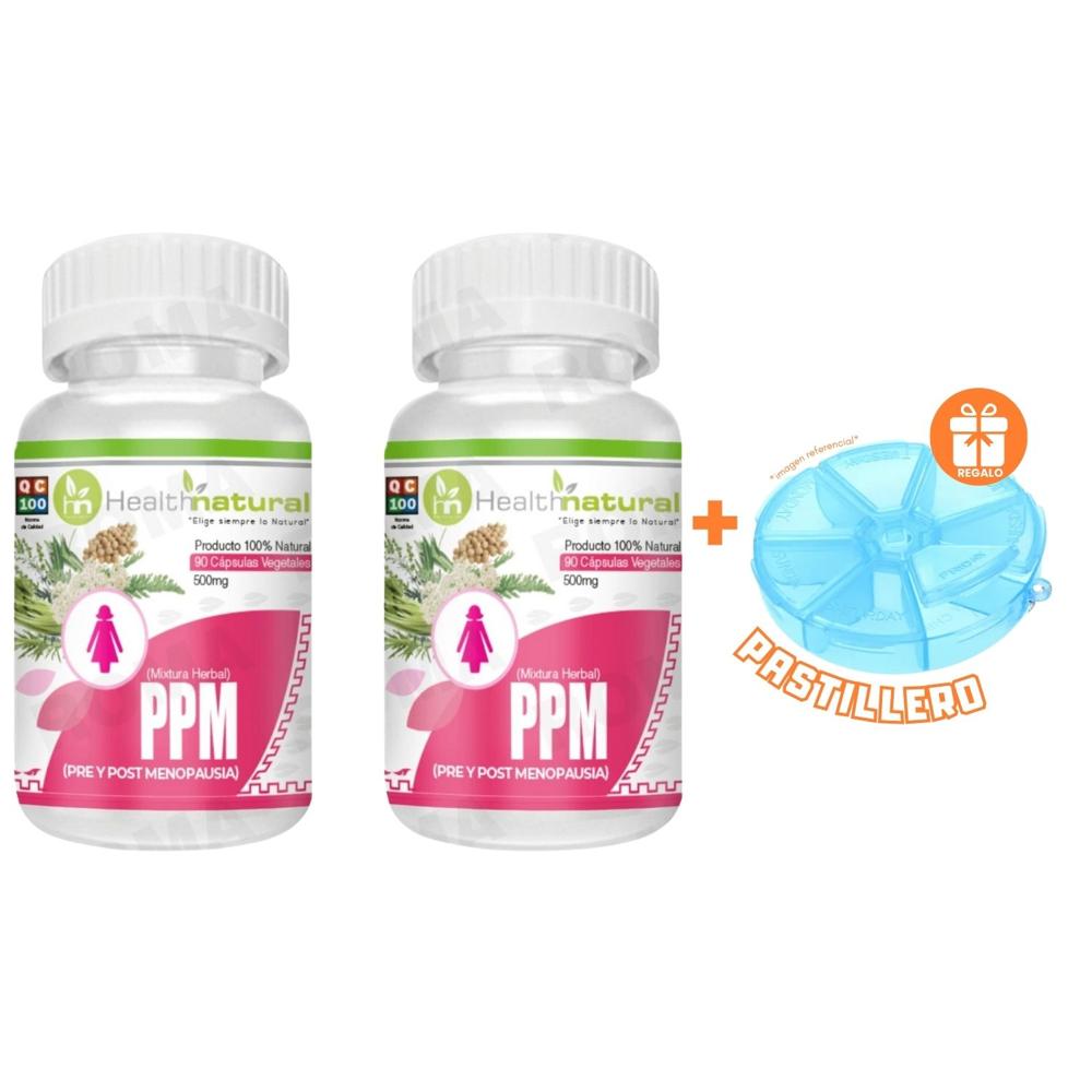 PACK 2 PPM(PRE Y POST MENOPAUSIA) HEALTHNATURAL 1000MG + REGALO