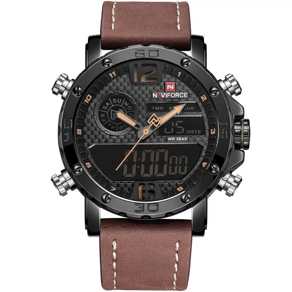 RELOJ PARA HOMBRE MARCA NAVIFORCE NF9134 BYBN
