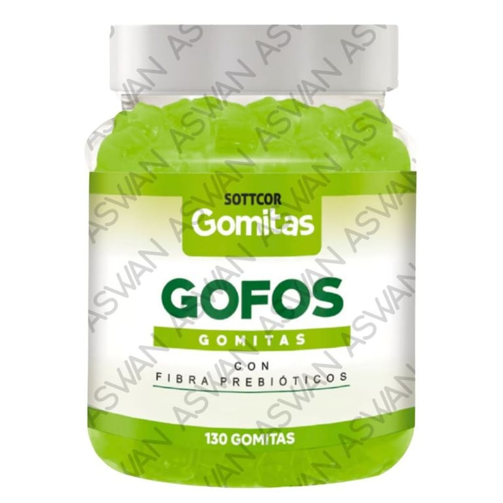 GOMITAS DE GOFOS PARA ADULTOS 130 UNIDADES SOTTCOR 100GR