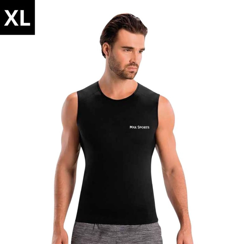 Faja Chaleco Tubular Negro XL MAXSPORTS