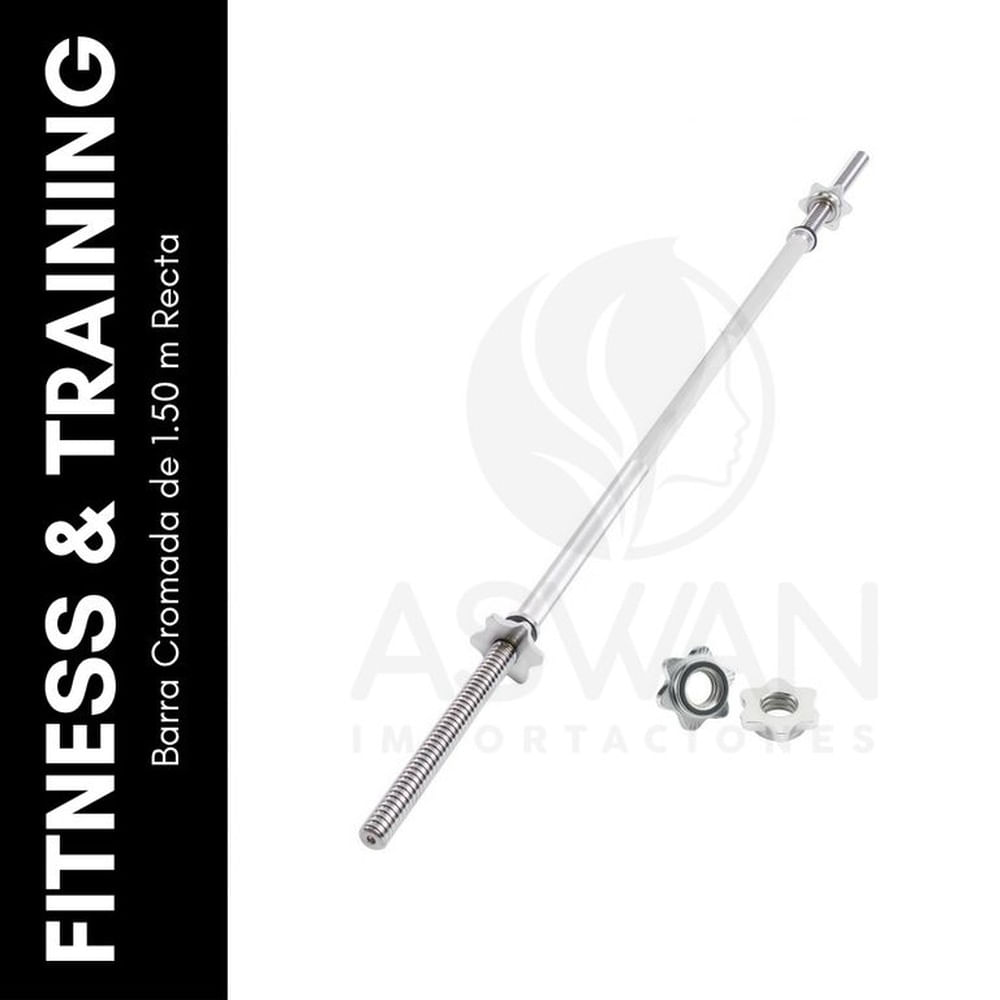 Barra Cromada de 150 m Recta