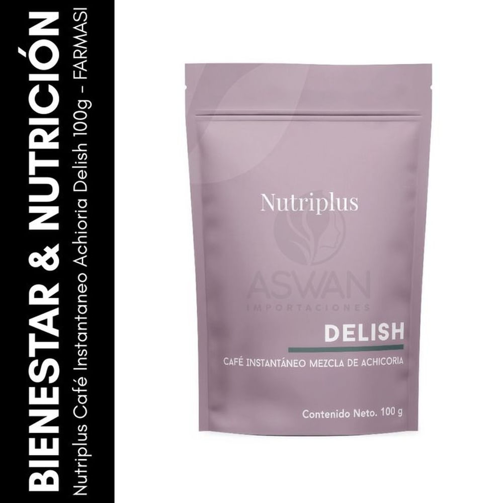 Nutriplus Café Instantaneo Achioria Delish 100g - FARMASI