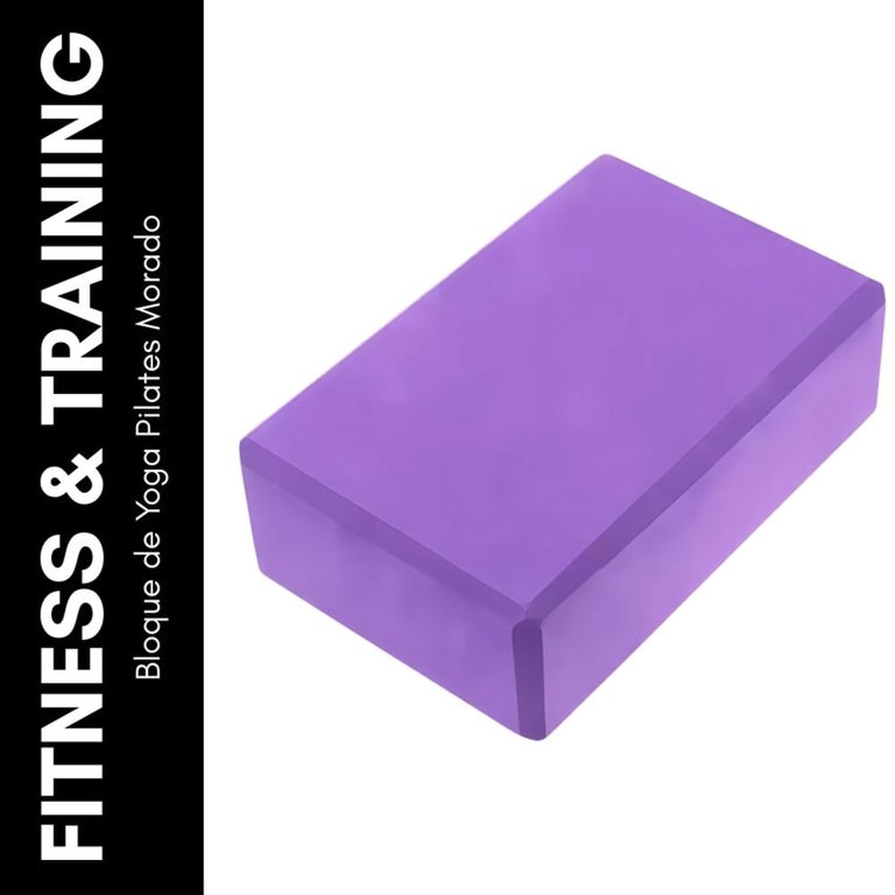 Bloque de Yoga Pilates Morado