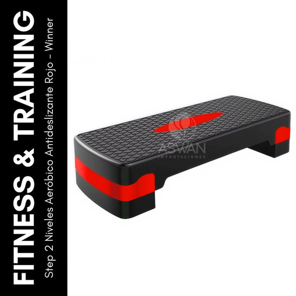 Step 2 Niveles Aeróbico Antideslizante Rojo - Winner