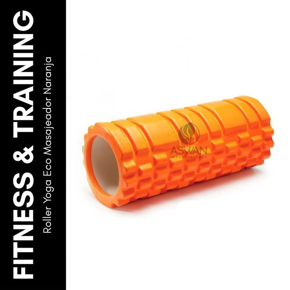 Roller Yoga Eco Masajeador Naranja