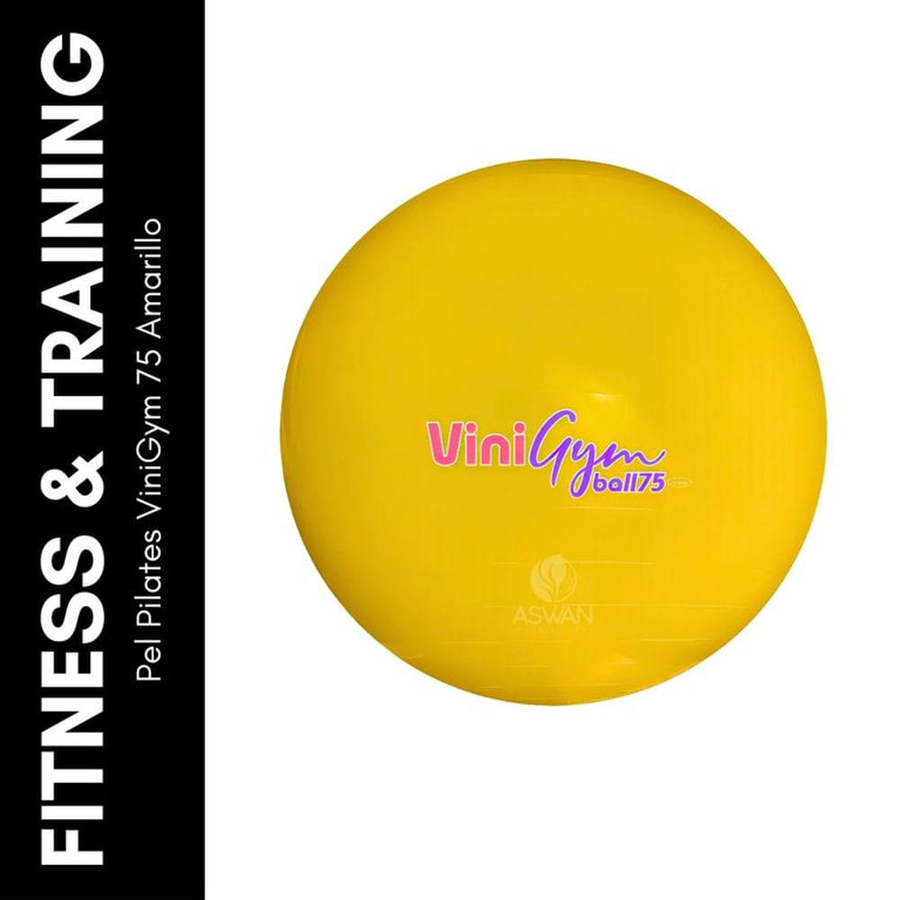 Pelota Pilates ViniGym 75 Amarillo