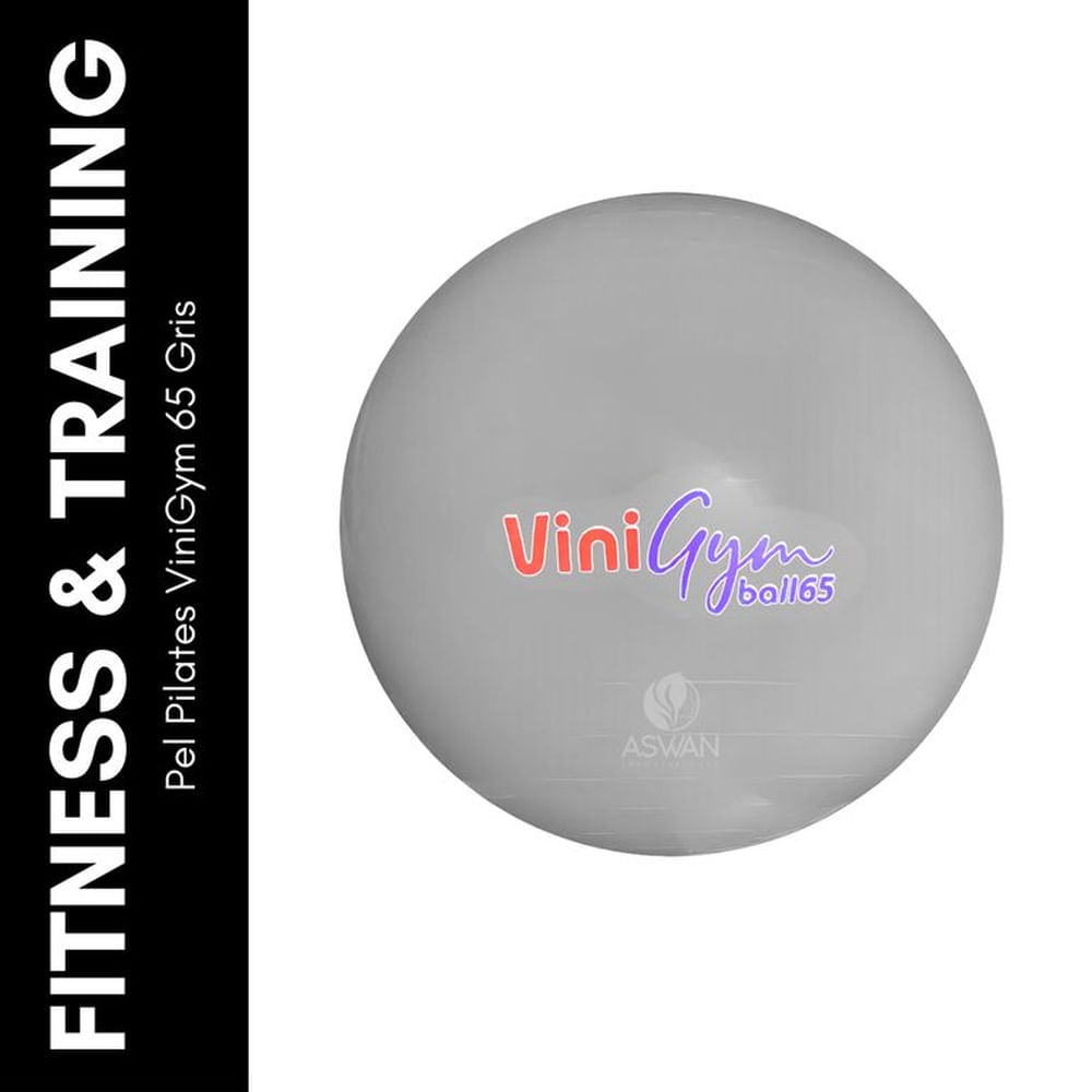 Pelota Pilates ViniGym 65 Gris
