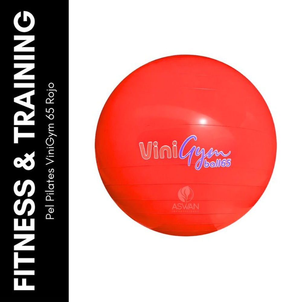 Pelota Pilates ViniGym 65 Rojo