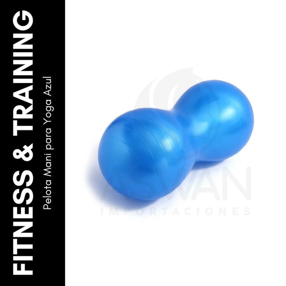Pelota de Equilibrio Peanut para Yoga Azul