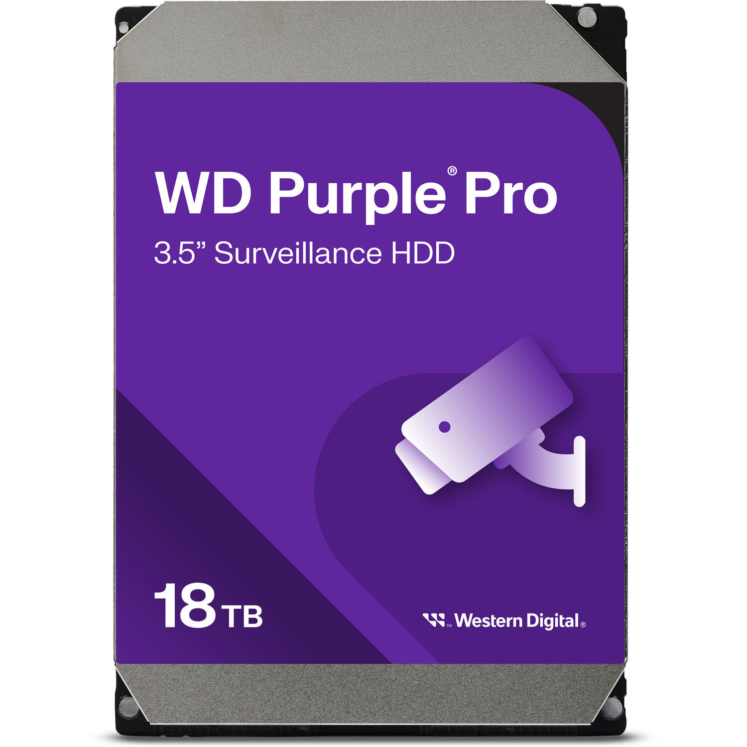Disco Duro Interno de Vigilancia Wd Purple Pro de 18Tb Sata Iii 3.5 7200 Rpm Oem