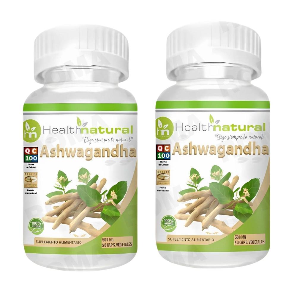 PACK 2 ASHWAGANDHA HEALTHNATURAL 1000MG