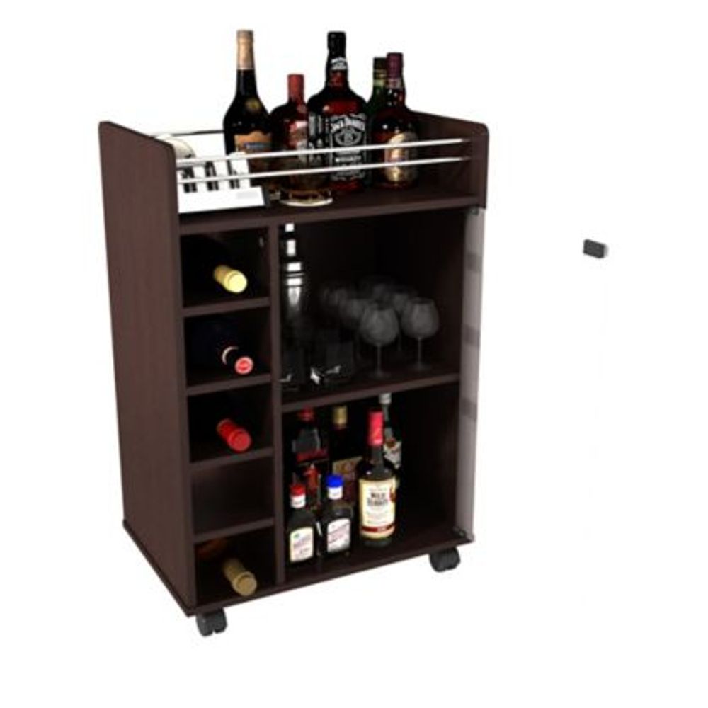 Bar Botellero La Casa del Mueblero Chocolate Bar Botellero La Casa del Mueblero Chocolate