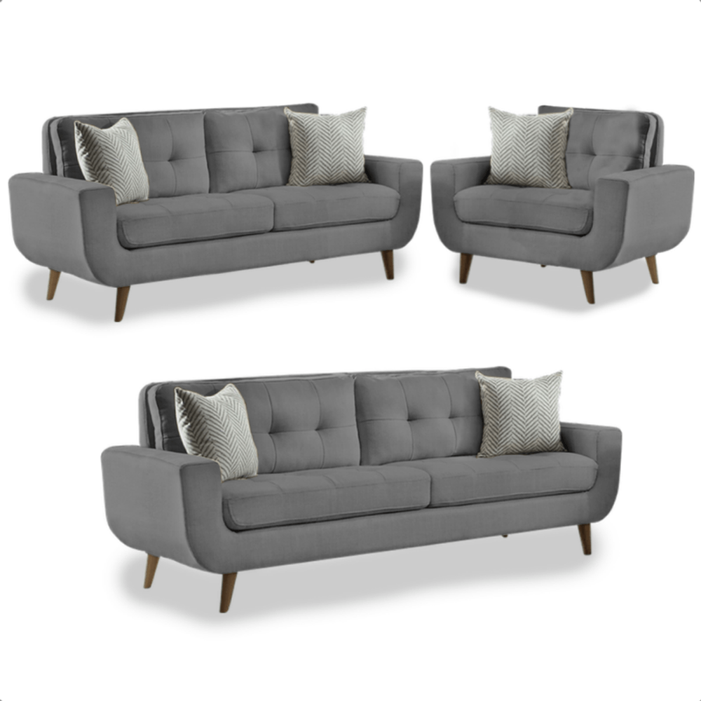 Juego de Sala Vintage 3 2 1 Kayruth Azul Cobalto Juego de Sala Vintage 3 2 1 Kayruth Gris Oscuro Juego de Sala Vintage 3 2 1 Kayruth Azul Cobalto Juego de Sala Vintage 3 2 1 Kayruth Gris Oscuro