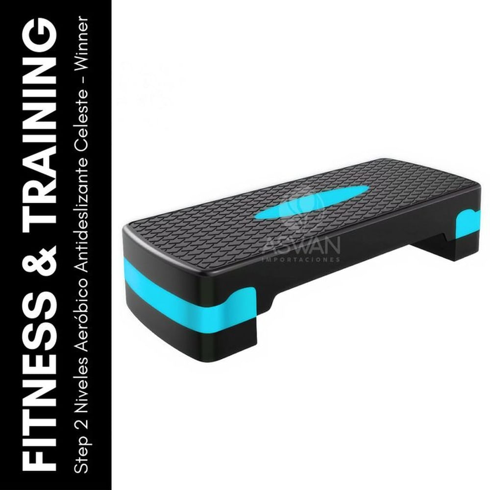 Step 2 Niveles Aeróbico Antideslizante Celeste- Winner